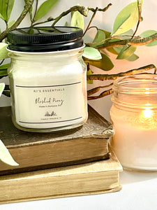 Blushed Peony Candle - choose a size
