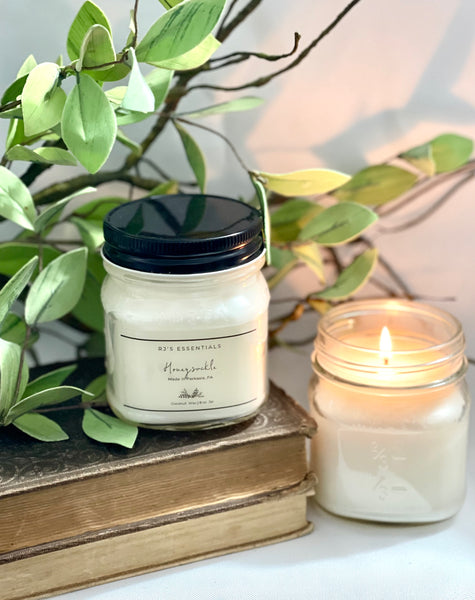 Heavenly Honeysuckle 8 oz  Candle