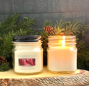 Cozy Flannel 8 oz Candle