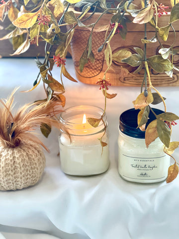 Toasted Vanilla Pumpkin 8 oz Candle