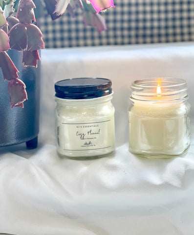 Cozy Flannel 8 oz Candle