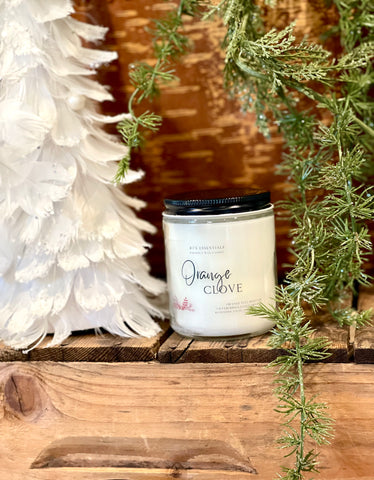 Orange Clove 8 oz Candle