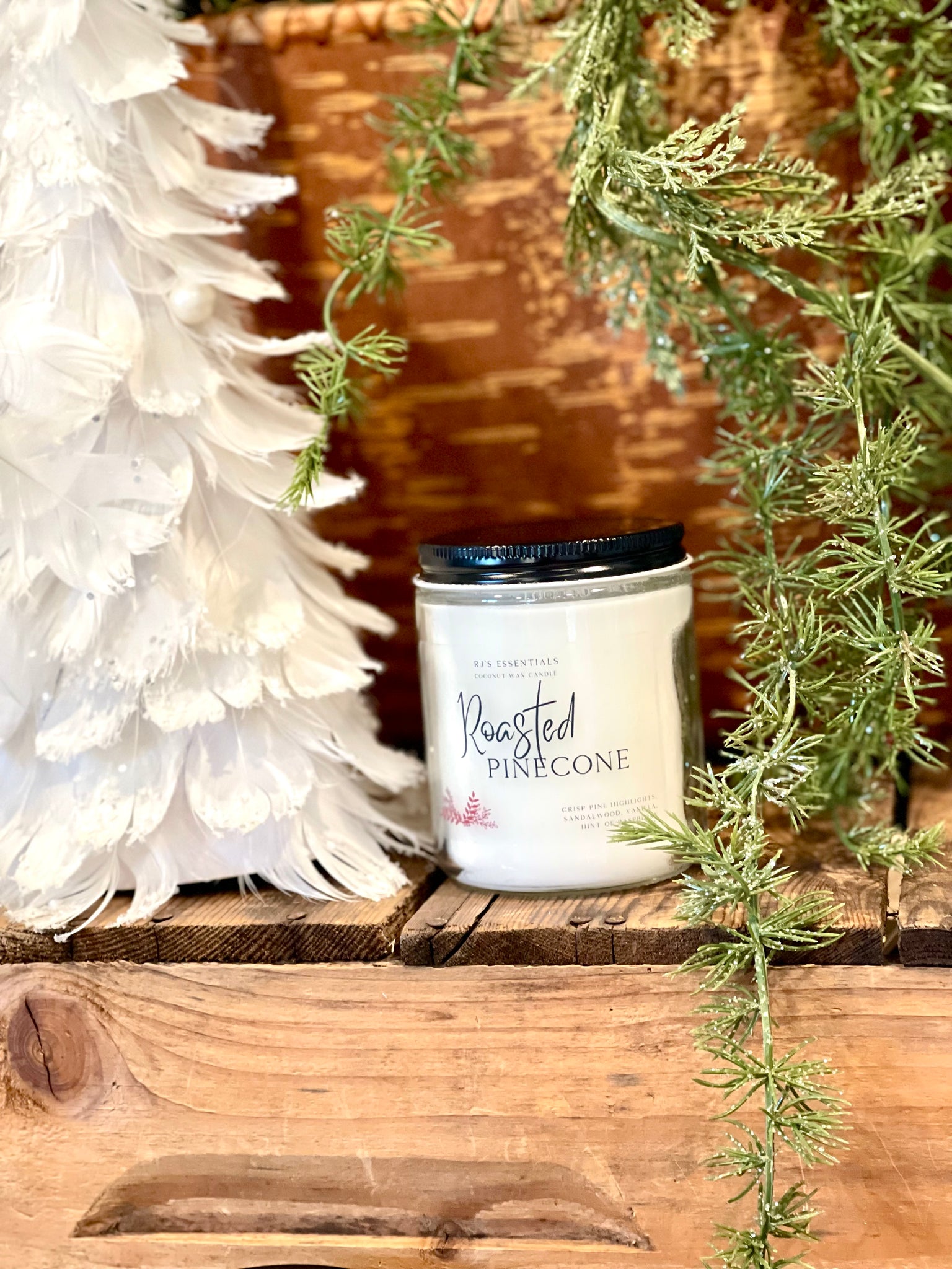 Roasted Pinecones 8 oz Candle