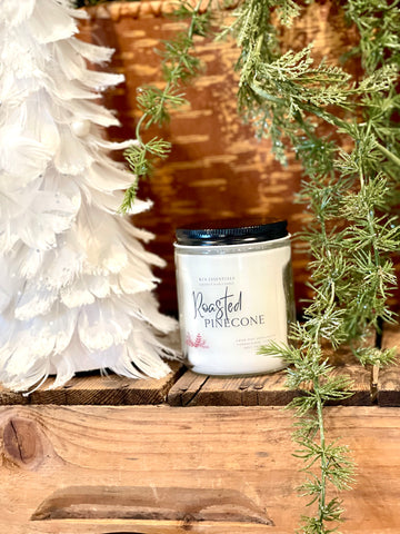 Roasted Pinecones 8 oz Candle