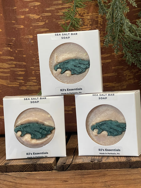 Go Eagles Sea Salt Soap Bar