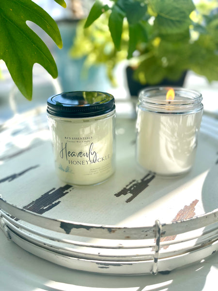 Heavenly Honeysuckle 8 oz  Candle