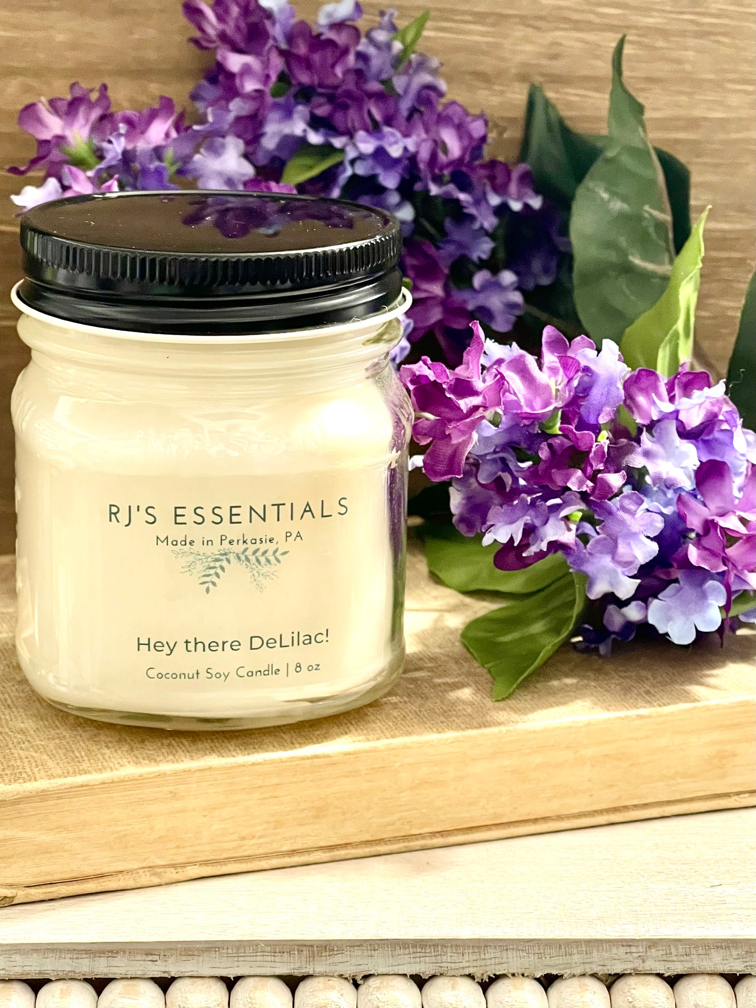 Hey there DeLilac! 8 oz Candle